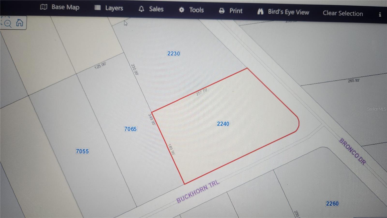 2240 BRONCO DRIVE