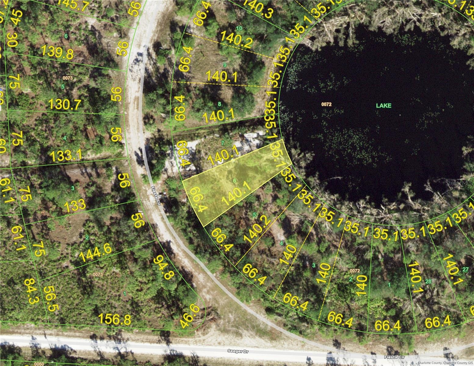 Future Home Site on a freshwater lake! This unique lot is located in Tropical Gulf Acres, just minutes south of Punta Gorda. Where you can enjoy the beautiful historic downtown area on Charlotte Harbor! This area also features walking and biking paths along the Peace River. Along with boating and fishing in the backwaters and The Gulf! This location is a great opportunity for easy living…….just west of US 41, south of Tuckers Grade, yet still close to I75 for easy access to Ft. Myers to the south and Sarasota to the north. TGA 005 0072 0006