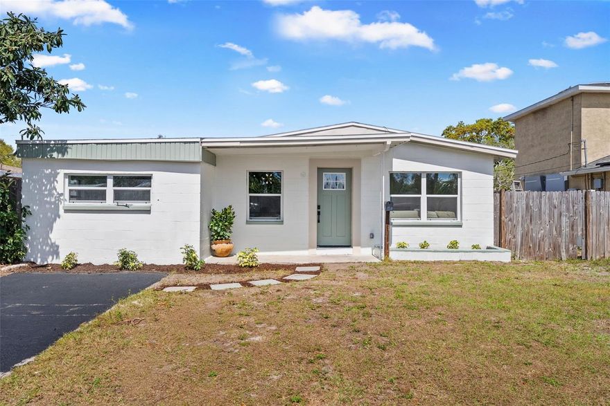 Beautifully renovated home in a convenient St. Petersburg location! This move-in-ready property features major recent upgrades, including a brand-new AC system and updated electrical, providing peace of mind and modern efficiency.

Step inside to discover luxury vinyl flooring throughout, offering both durability and stylish appeal. The newly renovated interior showcases fresh finishes and an inviting layout that feels bright, clean, and contemporary. Every detail has been thoughtfully updated to create a comfortable and functional living space perfect for everyday living or entertaining.

Situated in a desirable area of St. Petersburg, this home offers easy access to shopping, dining, parks, and Gulf beaches while still providing a quiet residential feel. Whether you're a first-time buyer, seasonal resident, or investor, this beautifully updated property is a fantastic opportunity you won’t want to miss.

Listing Agent is owner. $4,000 closing credit with use of seller's preferred lender!