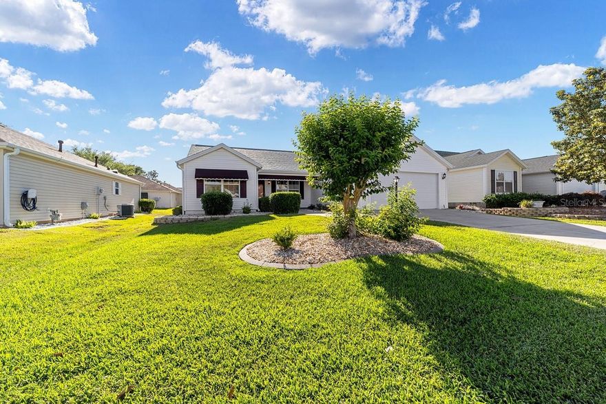 NO BOND!! Spacious and charming 3-bedroom, 2-bath home located in the highly sought after Village of Piedmont in The Villages, Florida.  This well-maintained residence offers a bright, open floor plan designed for comfortable living and easy entertaining.  The spacious living and dining areas flow seamlessly into a functional kitchen with ample cabinetry and counter space.

The primary suite features a generous walk-in closet and a private en-suite bath while the second and third bedrooms have a nearby full bath for convenience.  Enjoy Florida living year-round in the enclosed lanai - ideal for morning coffee or evening relaxation.  

Additional highlights include a 2-car garage, low-maintenance landscaping, and access to world-class amenities including golf courses, pools, recreation centers, dining and endless social activities.  Whether you're looking for a seasonal retreat or a full-time residence, this home offers the perfect blend of comfort, convenience and vibrant community living.