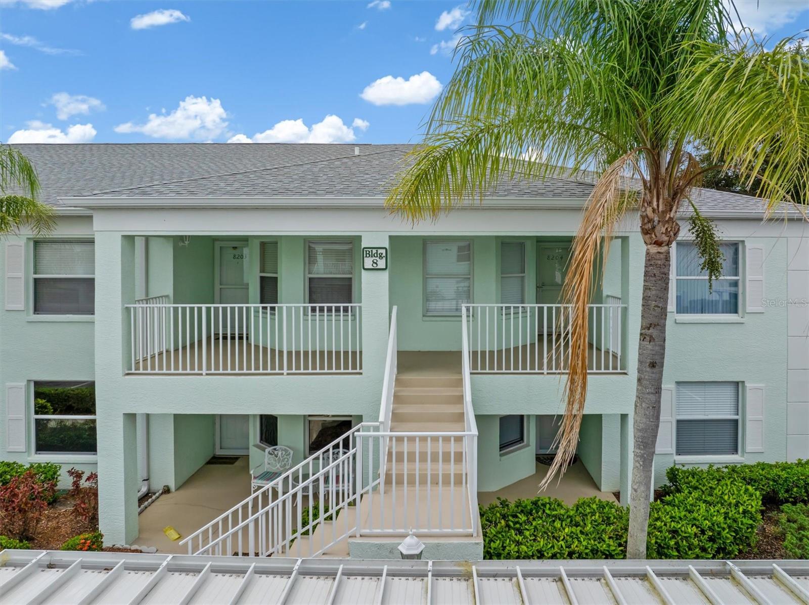 TURNKEY FURNISHED, 55+ and ready for you to move right in! Welcome to 5725 Greenwood Ave #8203—an inviting, fully furnished 2-bedroom, 2-bath condo in the heart of North Port. Located in the sought-after CocoPlum area, this second-floor unit offers a peaceful retreat with stylish, comfortable furnishings included—just bring your toothbrush!
Enjoy a bright, open-concept living space with vaulted ceilings, neutral tones, and sliding glass doors that lead to your private screened lanai—perfect for morning coffee or evening sunsets. The kitchen features a convenient breakfast bar, ample cabinetry, and all appliances included. The spacious primary suite offers a walk-in closet and en-suite bath, while the split floor plan provides privacy for guests or a home office setup.
This well-maintained 55+ community offers a heated pool, and maintenance-free living with low fees. With quick access to shopping, dining, golf, I-75, and world-famous Gulf beaches, you’ll love the location as much as the lifestyle.
Whether you’re a snowbird, full-time resident, or investor, this furnished gem is move-in ready. Schedule your private tour today!