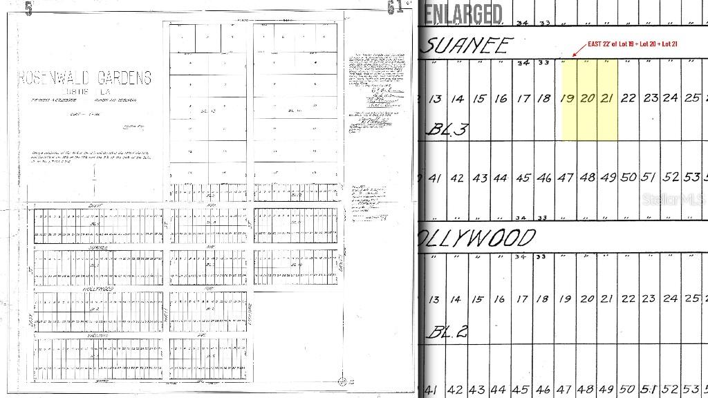 EUSTIS ROSENWALD GARDENS - Land
