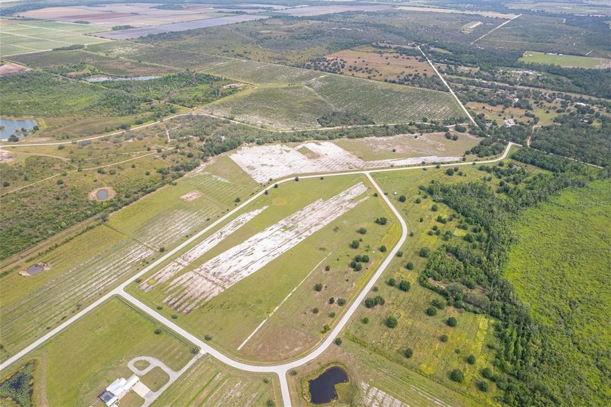 This property is well underway to being a wonderful housing development with one parcel per 5 acres of land. The roads are in place, the property is cleared, the phase one is complete, as well as full surveys and environmental studies. If you're looking for a great investment, this is it! If you're looking for open land to utilize for a multitude of purposes and maybe build a house or two on, this would be great as well. This sale includes four separate parcels, for a total of 196.5535 acres according to the county property appraiser's website.