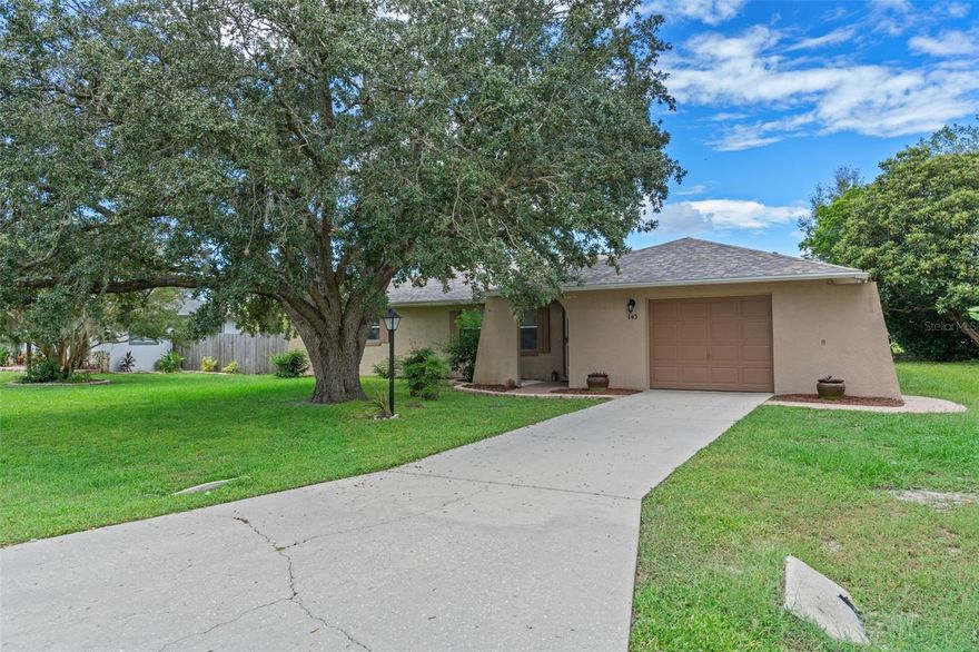 Move-In Ready Florida Retreat! This beautifully updated 2-bedroom, 1.5-bath home in Beverly Hills is the perfect blend of comfort and convenience. Major upgrades give you peace of mind with a NEW ROOF, NEW WATER HEATER, NEW ELECTRICAL PANEL, and a 2021 HVAC system—all the big-ticket items are already done! Step inside to find a light and bright kitchen with granite countertops, ample cabinet space, and full appliance package including a dishwasher and microwave. Freshly painted interior rooms and brand-new carpet make it truly move-in ready. The oversized 1-car garage offers protected parking and extra storage, while the interior laundry and half bath add daily convenience. Whether you’re searching for a year-round residence or a seasonal Florida escape, this home checks all the boxes. Prime Location: Just minutes from new shopping centers, restaurants, and the Suncoast Parkway for quick access to Tampa. Enjoy easy drives to Ocala’s equestrian and shopping scene or head to Orlando for world-class attractions—all within about 60-90 minutes. Don’t miss your chance to own in this fast-growing area of Central Florida—schedule your showing today and claim your spot in the Sunshine State!