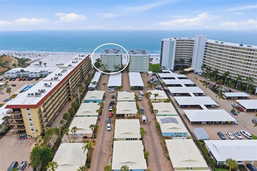 Positioned directly on the sands of world-famous Siesta Key, this 2-bedroom, 2-bath en-suite condominium offers the perfect blend of personal getaway and income-producing investment. Fully furnished and thoughtfully configured for vacation living, this residence is already an active vacation rental with proven historical returns, making it an ideal opportunity for buyers seeking a property that can help offset ownership costs while providing their own beachfront retreat. Inside, tile flooring throughout creates an easy-care coastal interior designed for high-traffic vacation use, while the split layout with two en-suite bedrooms provides privacy and comfort for guests. A large storage closet dedicated to beach gear and recreational “toys” makes it simple to keep everything needed for effortless days on the sand. From the residence, enjoy views of the Gulf of Mexico and the convenience of direct walk-out access to Siesta Key’s powdery white beach, where beach chairs are available for guests, perfect for owners and vacation renters alike. The location places you in one of the most desirable areas of the island, within walking distance to nearby restaurants, shops, and local favorites, or simply hop on the Siesta Key trolley for easy access up and down the island. With its prime beachfront setting, turnkey furnishings, and established rental performance, this property presents a compelling opportunity to own a slice of Siesta Key that can generate income while serving as your personal coastal escape.