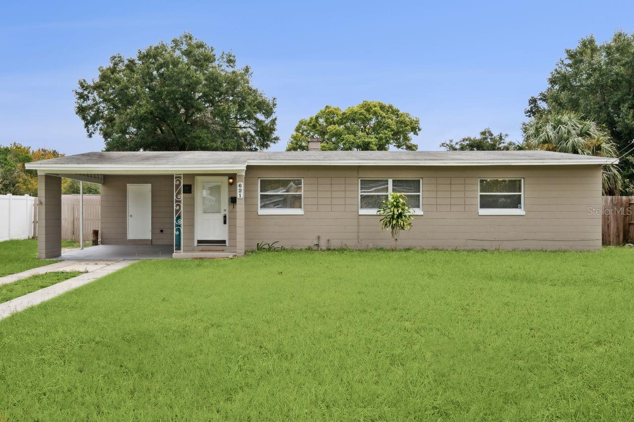 Move-in ready 3-bedroom, 2-bath home. NO HOA! Featuring granite kitchen countertops, renovated bathrooms, a dedicated laundry room, and a storage shed in backyard. Enjoy the large, covered porch overlooking a spacious, fully fenced-in backyard, perfect for entertaining or relaxing. Recent updates include interior & exterior paint (July 2025), freshly painted carport pad and patio floor (2025), and a brand-new refrigerator (2025). Located less than 10 minutes to Downtown Orlando, 15 minutes to the airport, with quick access to SR-408, SR-417, and Semoran Blvd. Close to Demetree Park, Lake Eola, Winter Park, shopping, dining, UCF, and Valencia College.