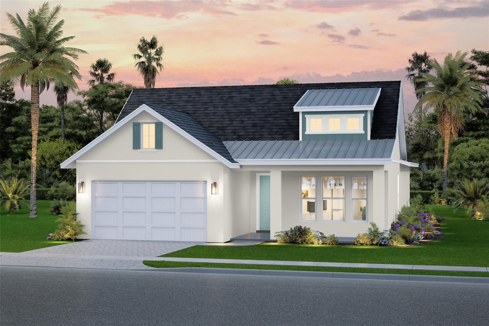 Pre-Construction. To be built. Under Construction – Estimated Completion March 2026 | MLS#A4653138 | REPRESENTATIVE PHOTOS ADDED
Welcome to The Sunset Cove – a beautifully designed 3-bedroom, 2.5-bath home featuring a spacious open-concept layout in Gracewater at Sarasota, a new gated community just west of I-75.
This single-story home offers effortless flow and thoughtful finishes throughout. Located in Flood Zone X, Gracewater sits at one of Sarasota County’s highest elevations – approximately 40 feet above sea level – and features hurricane impact windows and sliders for added peace of mind.
Located only 3 miles from downtown Sarasota, Gracewater offers convenient access to the city’s best beaches, dining, and attractions.
Enjoy luxury living with high-end included features such as 10-foot ceilings, quartz countertops, 8-foot interior doors, impact-rated garage doors, natural gas appliances, and a tankless hot water heater. Arrive home to palm-lined streets, scenic lake fountains, and a paver driveway leading to your new retreat.
Residents have exclusive access to the Pura Vida Club, offering a state-of-the-art fitness center, resort-style zero-entry pool with cabanas, pickleball courts, and a full calendar of events curated by a full-time lifestyle manager.
Live where lifestyle meets luxury – at Gracewater at Sarasota.