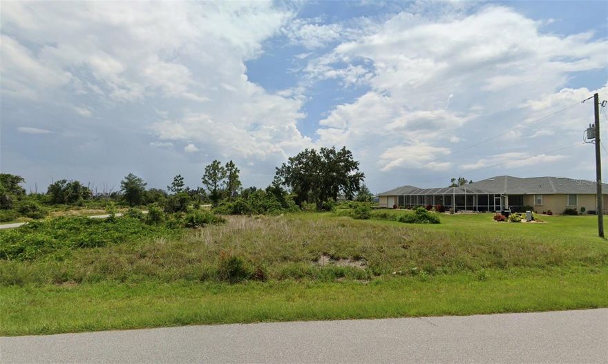 BEAUTIFUL RESIDENTIAL CORNER LOT – PAVED ROAD – FAST-GROWING AREA! Discover the perfect opportunity to build your dream home on this spacious 0.27-acre lot in Punta Gorda’s Peace River Shores community. Nestled in a peaceful neighborhood surrounded by beautiful homes and lush natural scenery, this property offers both tranquility and convenience. With paved road access and a regular-shaped lot, it’s ideal for your custom build or future investment. Located just minutes from downtown Punta Gorda, I-75, parks, and public boat ramps, you’ll enjoy easy access to shopping, dining, and the Charlotte Harbor waterfront. Low taxes, no HOA fees, and a serene Florida setting make this property a fantastic choice for full-time living or investment. Don’t miss this chance to secure land in one of Charlotte County’s most desirable and up-and-coming areas—start building your Florida lifestyle today!