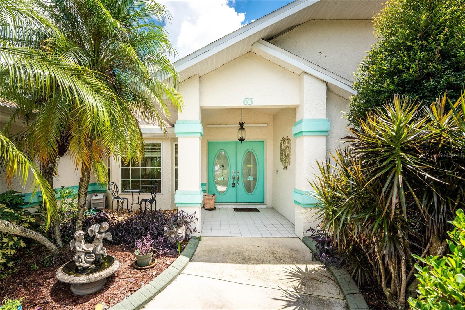 Welcome to your Florida dream Pool home! Nestled in the highly sought-after community of Deep Creek, this beautifully maintained 3-bedroom, 2-bath residence offers the perfect blend of comfort, style, and sustainability. Spacious split-bedroom layout with open living areas. Three separate sliders leading out to the lania, Heated pool—ideal for year-round enjoyment and entertaining, 2024 electric panel, 2022 roof 2022 solar panels for energy efficiency, 2021 AC. Mature landscaping that adds privacy and curb appeal. Hurricane protection throughout for peace of mind. Expansive outdoor space perfect for gatherings, BBQs, or relaxing under the sun. Easy access to shopping, dining, golf, and Gulf Coast beaches.