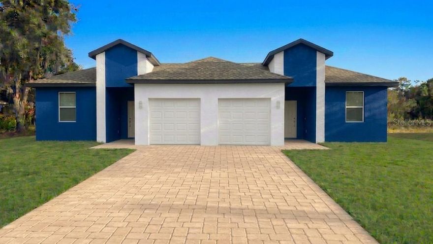 Introducing a new built, income producing Duplex in South Gulf Cove! With qualified tenants in place in both units! This property is an INCREDIBLE investment opportunity and won't last long! Built in 2025, each side is 1,364 sq ft under AC with 3 bedrooms, 2 bathrooms, interior laundry, and a one car garage. This kitchen/living room combo and breakfast bar creates a durable great open living space ideal for families. This newer duplex is perfect for investors, multi-generational living, or anyone looking for a turn-key opportunity. Located in one of Port Charlotte’s fastest-growing communities placing you only minutes away from the beautiful Gulf Coast Beaches on Boca Grande and Englewood's Manasota Key! Families will appreciate the proximity to top-rated schools, Medical needs are easily met with nearby Hospitals and local clinics. Groceries are convenient with Publix, Walmart, and Fresh Markets in town. For recreation and lifestyle, you’re just a short drive to public boat ramps, and waterways for boating enthusiasts. Golfers can enjoy nearby courses like The Cove and Rotonda West Golf Club. Dining, shopping, and entertainment options abound, making this location as practical as it is enjoyable. From an investment perspective, this duplex is designed to cash-flow immediately. Don’t miss your chance to own a brand-new build with strong financial potential in one of Southwest Florida’s most vibrant and accessible communities.