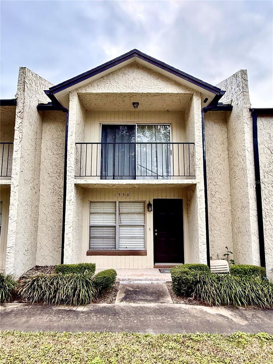 Now is your chance...3 BR 3 BA Townhome great location close to I-4 and 17/92, Community pool, newer roof (4 yrs) Quiet dead end Street
Enter through gate or garage door. Back door opens to laundry room with brand new water heater, brand new garage door
opener and a washer and dryer, then into the  galley kitchen with a new stainless steel fridge. You have a dining room living room combo and one bedroom and full bath on first floor. Lots of closet space. Front door opens to wooded area and small front porch. Upstairs there are 2 bedroom suites. One bath has shower one with tub. One offers a balcony with lake view overlooking green area. Big closets. Brand new carpet staircase and upstairs bedrooms. This home is close to fine dining restaurants, shopping, hospital, winter Park Village and downtown Maitland Lake Lily and 2 farmers markets. Nice quiet walkable neighborhood.