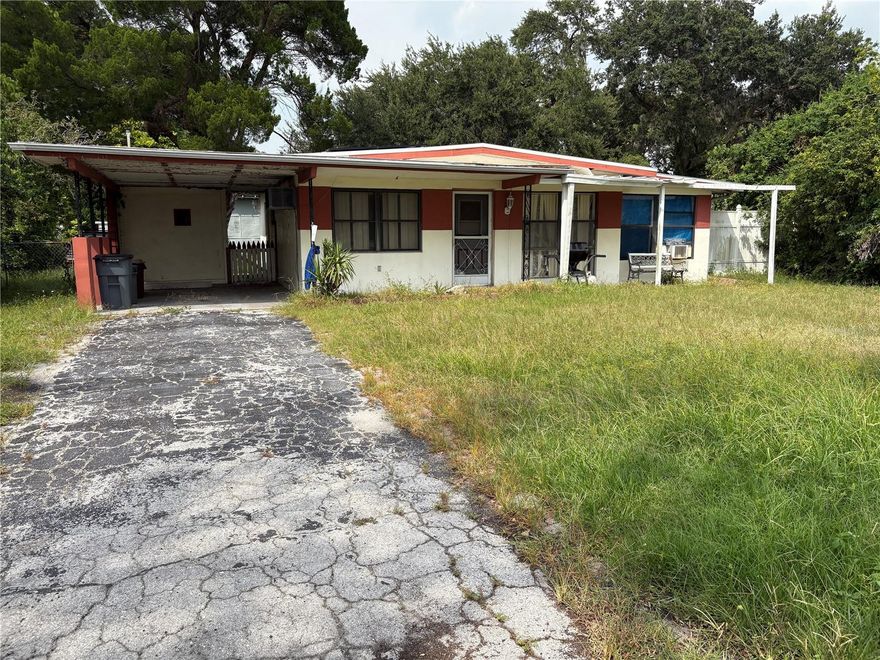 INVESTORS-Here's your next project so bring your highest and best!  Bring some TLC and elbow grease to return this MID CENTURY MODERN home to its former glory.  NO HOA!  Should you choose to restore them, the terrazzo floors will keep this home nice and cool on hot summer days.  Home has solar panels to help defray electric costs (condition unknown).  Located on an OVERSIZED lot in a quiet neighborhood, near public transportation, and the Pithlachascotee (Cotee) River, this home is convenient to US19 and Little Rd. with numerous shopping and dining options such as Gulf View Square Mall, Countryside Mall, Home Depot, Lowes, Walmart, Target, Publix, Winn Dixie, Aldis, Hooters, Cancun Beach, Whiskey Joes, SeaFire Grill, and Catches Waterfront Grill just to name a few. 

Area attractions and outdoor activities include:  Tarpon Springs with its sponge docks, annual cross dive, and great restaurants, Nick’s Park with fishing and public boat ramps, Sun Cruz Casino, New Port Richey marina, County Park, Downtown New Port Richey, Cotee River Bike Fest, Great Florida Birding Trail, Dog Parks, and Gulf Beaches.    


**All information assumed to be accurate-Buyer advised to verify all information independently**