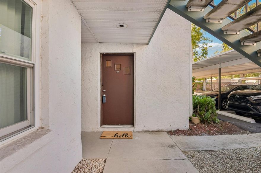 Discover comfort, style, and modern convenience in this beautifully upgraded three bedroom two and a half bath condominium located just minutes from Florida’s award winning Gulf beaches and the natural beauty of Lake Seminole Park. Every major system and finish has been updated, making this home truly move in ready. The condo has been fully updated in the last four years and includes a high efficiency HVAC system that is seven years old.

The bright modern chef’s kitchen features quartz countertops, a French door refrigerator with bottom freezer, a dual zone wine cooler, under cabinet lighting with dimmable LED puck lights, an upgraded restaurant style faucet, an under counter water purification system, ample cabinet storage, and a breakfast bar ideal for casual meals or entertaining.

The primary ensuite bathroom offers a full renovation with custom tile work and a glass shower partition, built in shower niches, a dual sink vanity with generous drawer storage, dual mirrors with custom sconces, an extra large walk in closet, a contemporary one piece chair height dual flush toilet, and a GFCI outlet ready for an electric warm water bidet seat.

The second bedroom ensuite bathroom has also been fully renovated and features a new tub with a unique large subway tile surround, a dimmable back lit mirror with built in defogger, and a sink base cabinet with storage drawers. The additional half bath has a fresh clean design with white beadboard.

The laundry and utility room has been completely transformed for efficiency and storage with a high capacity stackable washer and dryer, an overhead cabinet plus an additional organizing cabinet with a quartz countertop, and a forty gallon WiFi enabled water heater with automatic leak detection and auto shutoff.

Flexible living spaces include a main living area with a beautiful splitface quartzite accent wall and a third bedroom or den with stylish fifteen lite wooden French doors that easily converts from bedroom to den or office with doors and curtains drawn. Additional features include a WiFi enabled smart thermostat, ceramic tile flooring throughout, lighted ceiling fans with remotes in every room, and crown molding with upgraded baseboards in every room.

All window blinds and curtains convey with the property for your convenience. The clubhouse and pool area have been recently renovated, and the community offers convenient access to beaches, parks, shopping, and dining.