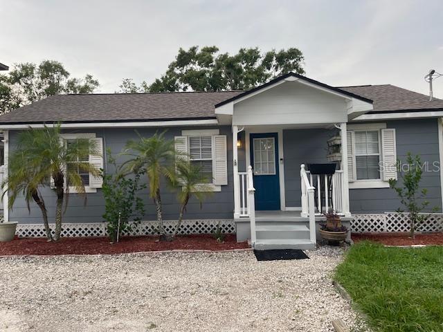 Very nice and renovated home available for immediate occupancy. There is currently a lot of furniture in the property. The owner is willing to leave it all for a new tenant, or have it removed. The house has plenty of parking, a large fenced backyard with multiple storage areas, a large covered back porch deck, artificial turf for low maintenance, and much more. The gate on the side of the house can be opened to park a large vehicle/RV/boat/etc. in the backyard. The interior is nicely decorated and renovated with a newer bathroom, nice and newer kitchen with stainless steel appliances and solid-surface countertops, ceiling fans, a separate office, upgraded window treatments, and more. Convenient South Tampa location.