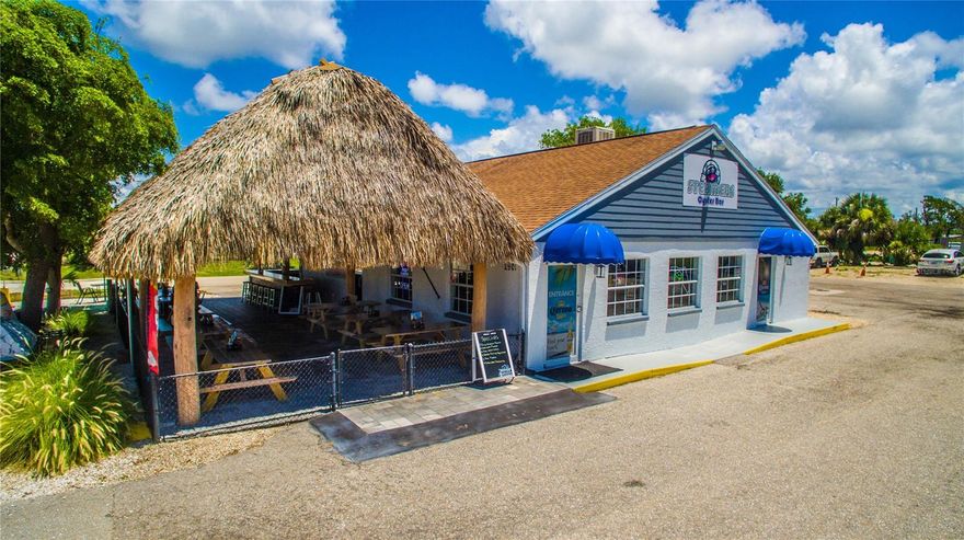 Rare opportunity to acquire a commercial property with a well-established, turnkey seafood restaurant included. This prime location offers excellent visibility, steady traffic, and a loyal customer base. The sale includes the real estate, fully equipped kitchen, furnishings, bar, and restaurant fixtures.The building features approximately 1,774 sqft  of interior space and 1,260 sqft of  outdoor tiki bar area  and ample on-site parking. All equipment is conveyed with the sale. Perfect for investors, restaurateurs, or anyone looking to expand their business portfolio. Don’t miss the opportunity to own your business.