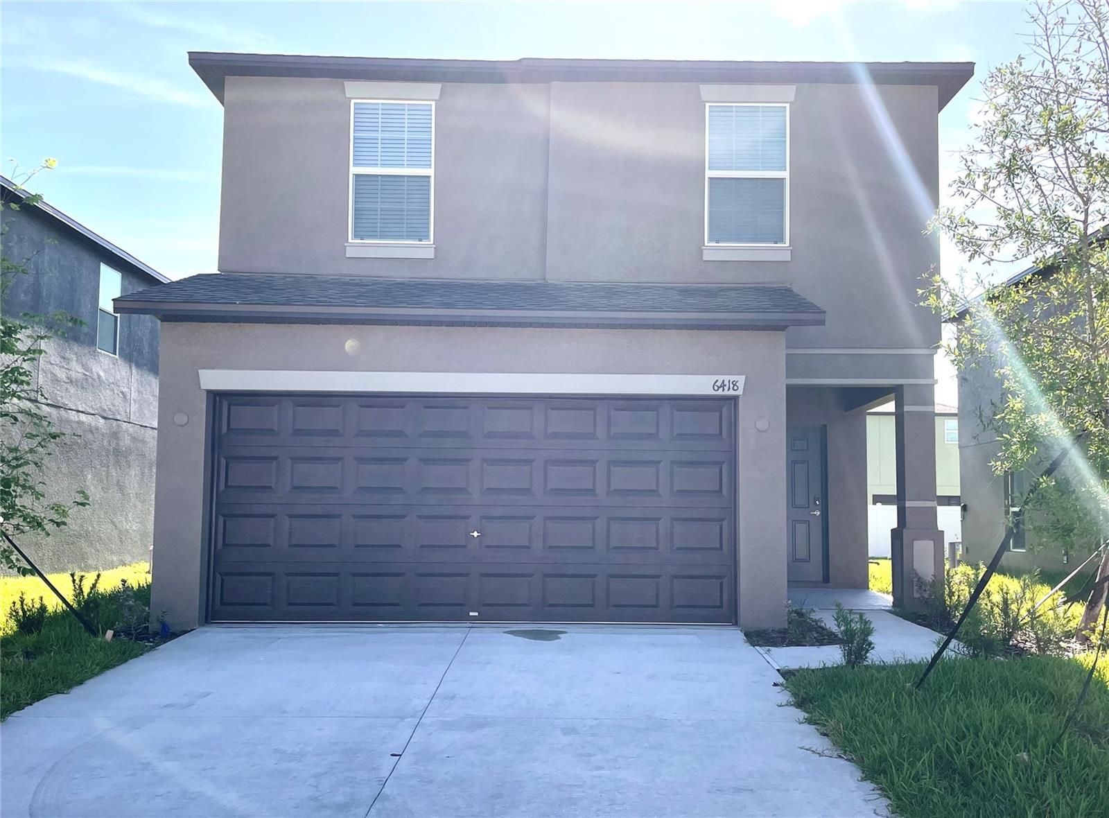 Brand new home for rent!! This 2 story floor plan features 4 bedrooms, 2.5 bathrooms, open concept kitchen, covered screened lanai. All bedrooms upstairs as well as laundry room. Kitchen with cabinets and stoned countertops. Abbott Square, is a masterplan community of new single-family homes, townhomes and villas for sale in Zephyrhills, FL. Homeowners can gather with friends at the onsite clubhouse lounge or cool off at the resort-style swimming pool. This great community also includes a fitness gym, game room, BBQ grills and green spaces, along with other great amenities. Minutes from the community are local golf courses, schools, recreation sites and the opportunity for water sport activities, such as fishing and boating.