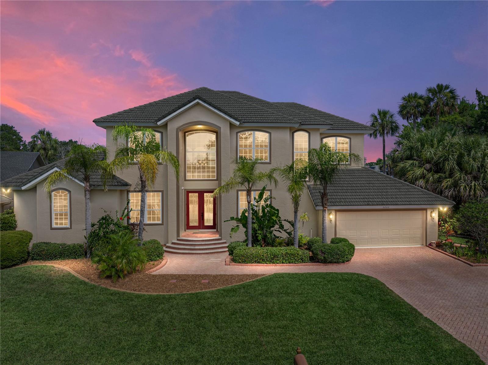 A RARE OPPORTUNITY to own a slice of paradise with a custom built, one of a kind home offering breathtaking views and serenity on the beautiful Homosassa River! This stunning 3,913 sq ft waterfront mansion features 87 feet of canal frontage with direct river access, a 12,000 lb boat lift, and a private composite dock- perfect for boating, relaxing, or soaking up the Florida sun. This home sits high and dry and never has or was effected by any storm or hurricane. The heated Pebble Tec pool and spa, outdoor wet bar, and gazebo create your own backyard oasis surrounded by lush tropical landscaping, an open composite deck, and brick walkways and patios. Inside, soaring ceilings and quadruple sliders set a dramatic tone, framing breathtaking water views and blending indoor-outdoor living. The open floor plan includes a cozy fireplace, wet bar, entertainer’s kitchen with granite counters and island cooktop, plus a spacious great room and elegant dining area. The first-floor primary suite is a serene escape with dual walk-ins, a garden tub, and a walk-in shower. A second primary suite upstairs joins two more bedrooms, a stylish Jack-and-Jill bath, and a versatile loft. No carpet, high-end finishes, and thoughtful design throughout. This is more than a home- it’s a riverfront destination designed for effortless elegance and unforgettable memories. Schedule your private showing today!