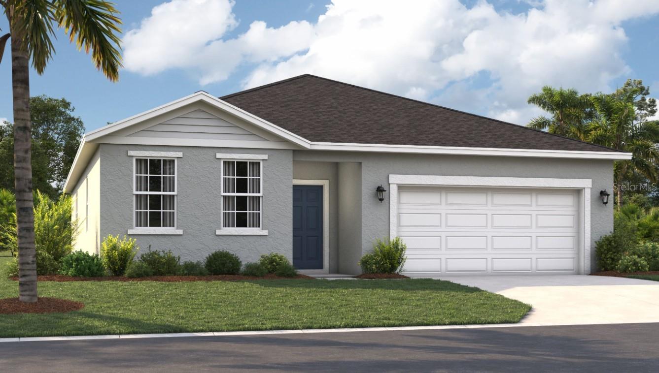 One or more photo(s) has been virtually staged. Under Construction. Stanley Martin presents affordable single-family homes at the Village at Windsor Reserve in Eagle Lake, Florida: an ideal combination of affordable living and an exceptional location near Highway 17, Lake McLeod, and Eagle Lake. Just four miles from vibrant downtown Winter Haven and a 15-minute drive from Legoland, this community offers easy access to Orlando attractions in less than an hour. Outdoor enthusiasts can enjoy options like boating, kayaking, and fishing on the Polk County Chain of Lakes. Featured in this community, the Juniper home seamlessly blends modern design with practical living. With four bedrooms, a well-appointed dual-sink bathroom, a large master suite, and an inviting open-concept kitchen and dining area, it focuses on comfort and convenience. Additionally, the home features a large garage and a covered outdoor lanai. Discover the perfect combination of affordability and style in this dream home.
The Webber is a spacious 2,210-square-foot, single-story home featuring four bedrooms and three bathrooms. The kitchen overlooks the dining and living rooms, while the outdoor deck off the living room provides plenty of natural light throughout the main living area. Tucked away at the front of the home is a second bedroom with an ensuite bathroom, perfect for guests! With a spacious primary suite located at the rear of the home and three additional bedrooms, the Webber is the perfect new home for all buyers.
