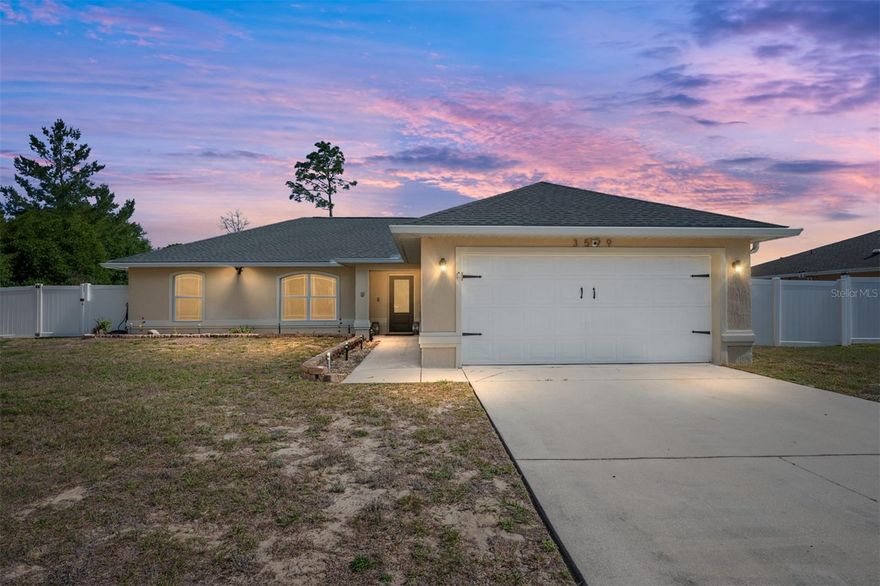 Welcome to this beautifully maintained home in Ocala, offering the perfect combination of comfort, smart updates, and Florida lifestyle—all at an exceptional value. With major improvements already completed, including a new roof (2023), new HVAC system, and new water heater, this home is truly move-in ready and designed for peace of mind.
Inside, you’ll find a light and inviting floor plan with spacious living areas that flow seamlessly into the kitchen and dining spaces—ideal for both everyday living and entertaining. Natural light fills the home, creating a warm and welcoming atmosphere throughout.
Step outside to your own private retreat featuring a heated, in-ground screened pool, perfect for year-round enjoyment. Whether you’re hosting friends, unwinding after a long day, or enjoying a quiet morning coffee, this outdoor space delivers the Florida lifestyle buyers are looking for—without the hassle of bugs or excessive upkeep.
The owner’s suite provides a comfortable escape with an en-suite bath, while additional bedrooms provides flexibility for guests, family, or a home office setup. The home backs up to the 400+ acre Greenways State Recreation Area.
Conveniently located near shopping, dining, and major roadways, this home offers both accessibility and a peaceful setting—making it an excellent opportunity for buyers seeking value, updates, and a pool home in today’s market.