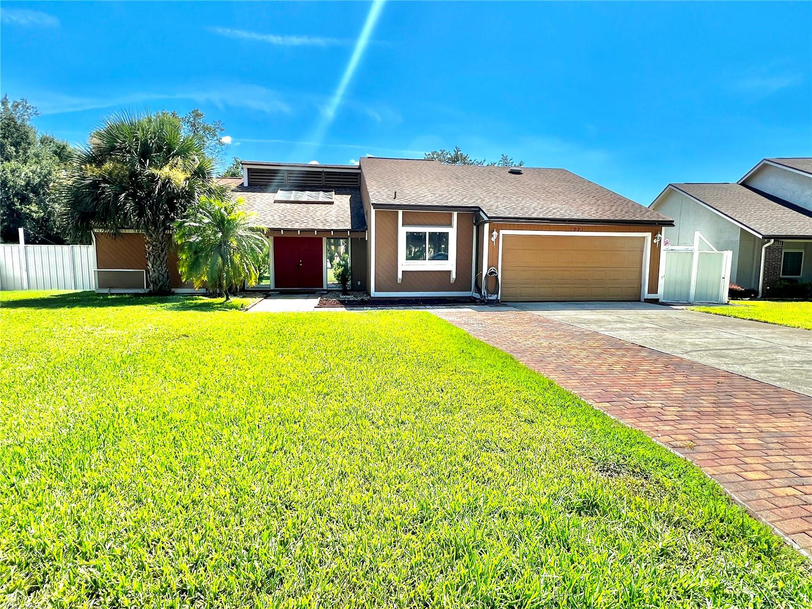 Don’t miss out on this private sanctuary! RV TRAILER IS INCLUDED !! This home is a crafted 3-bedroom, 2-bathroom single-family home that blends modern comfort with tranquil Zen aesthetics across a spacious 2,001 sq. ft. of thoughtfully crafted living space. Set on a spacious lot, this home blends modern and Zen style comfort with serene outdoor living. The two-car garage offers ample storage. And our big outdoor parking space. Step inside to discover open-concept living areas with stylish VINYL FLOORING throughout. At the front of the home lies a stunning Zen-style sky view garden, infusing the interior with natural light and a calming atmosphere — perfect for meditation or morning coffee.The renovated kitchen is a chef’s dream, featuring sleek STAINLESS STEEL APPLIANCES, ample cabinetry, and an open layout perfect for entertaining.On the right wing of the home, the master suite is a true retreat. It boasts a Japanese-inspired accent wall. The master bedroom opens directly onto a PRIVATE COURTYARD with a tranquil fishpond(fish will stay), creating your own peaceful hideaway. The master bathroom is a true spa retreat, featuring a modern glass-enclosed standing shower, a soaking tub with built-out TV(TV Stay) and an automatic flushing toilet. On the left side of entrance, features second bedroom, and third bedroom.The third bedroom includes a bonus room, ideal for storage, studio, or playroom. Outdoors, the expansive backyard is a dream, complete with a custom Koi pond(Koi fish stay), TREE-VIEW DECK, PERGOLA,TOOL HOUSE, everything with permit, and a dedicated garden space for your plants and vegetables. The entire yard is enclosed with a durable vinyl fence for added privacy and charm. Included in the sale is a fully equipped RV trailer! complete with water, electricity, air conditioning, and refrigerator — perfect for guest stays or rental income.This home is more than just a place to live—it’s a lifestyle. Peaceful, private, and truly one of a kind. Convenient location, close to Sam's Club, Super Warmart, Sprouts Farmers Market,Publix ,minutes way to highway 414 and 441 .