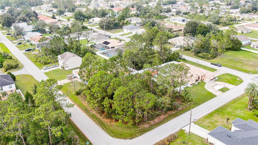Oversized corner lot in in an area with nicer homes. This beautiful piece of land is ready for you to build your dream home on it. Property is located close to the heart of Palm Coast, where you can find restaurants, entertainment, shops, nature parks, and more. Short drive to the beach!