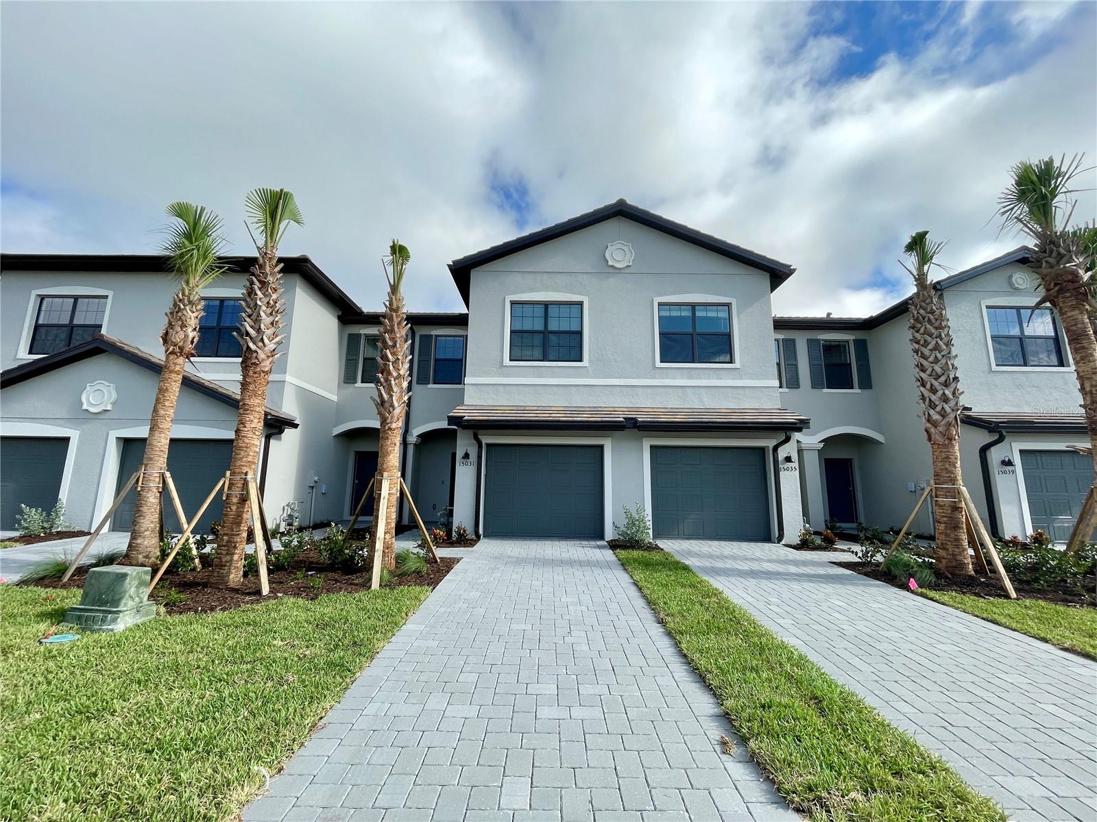 For Rent! Pet Friendly up to 2 dogs! Unfurnished Annual Rental! This Brand NEW beautiful 3 bedroom 2.5 bathroom townhome is situated in the luxury community of Lorraine Lakes located in Lakewood Ranch. The community features a pool, pickleball courts, tennis courts, and a basketball court along with a community clubhouse and restaurant. The entryway flows seamlessly into the kitchen and living room. In the living room there is plenty of space to sit, eat, or whatever helps you relax. The kitchen comes with new stainless steel appliances including a gas stove. Through the sliding glass doors in the living room there is a screened-in patio where you can enjoy the view of a serene pond. Upstairs, the master bedroom has plenty of space to fit all of your bedroom furniture and still have room to stretch out. The master bathroom has a spacious walk-in shower and dual vanity sinks as well as two walk-in closets. Upstairs you will also find the 2 secondary bedrooms as well as the guest bathroom. Each bedroom and the living room have been updated with new light fixtures with ceiling fans. Included in the rent is lawn care, exterior pest control, high-speed internet, basic cable, and a washer and dryer. Limit of 2 small dogs allowed, breed restrictions apply based on Insurance and Community guidelines.