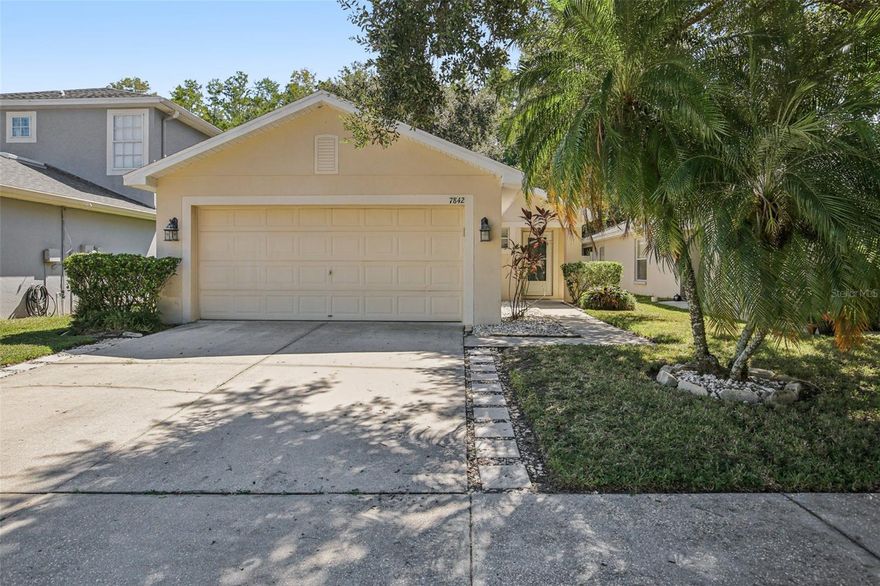 Turnkey Land O’ Lakes Gem with Newer Upgrades & Serene Backyard Views! Welcome to Wilderness Lake Preserve, one of Land O’ Lakes’ most desirable communities! This beautifully maintained 3-bedroom, 2-bath home is nestled along a peaceful conservation area and offers the perfect blend of comfort, convenience, and nature. Enjoy peace of mind with a credit for a new roof at closing, a new tankless hot water on demand system, and newer appliances—making this home truly move-in ready. The open floor plan is bright and functional, ideal for entertaining or everyday living. The spacious master suite features a large walk-in closet, garden tub, and separate shower, offering a relaxing retreat after a long day. The eat-in kitchen and breakfast bar overlook the shady backyard, where you’ll enjoy tranquil views of the creek and surrounding conservation area—a perfect setting for morning coffee or evening gatherings. Wilderness Lake Preserve offers resort-style amenities, including a community pool, fitness center, tennis and basketball courts, playgrounds, fishing pier, kayaks, and scenic walking trails. Don’t miss your chance to live in this stunning home surrounded by nature and community charm—schedule your private showing today!