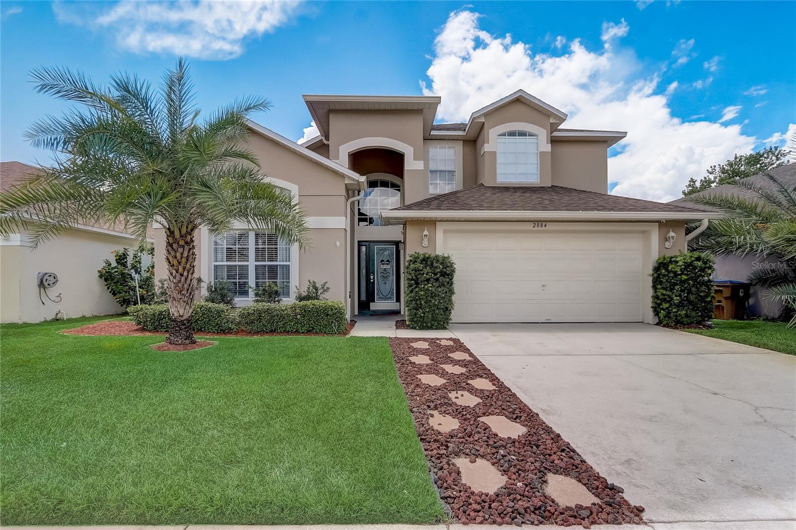 ***Seller Motivated - Mortgage savings may be available for buyers of this listing*** Welcome to a stunning, fully-furnished home that's ready for you to move in! This spacious 5-bedroom, 4-bathroom property with a pool and spa is perfect as a vacation getaway or a primary residence.
The open layout, high ceilings, and abundant natural light create an inviting atmosphere. The main floor features a separate dining room and family room, ideal for entertaining. You'll also find the primary suite, a guest bedroom, and a separate office (currently used as a bedroom) on this level.
Upstairs, there are three additional roomy bedrooms and two full bathrooms. The converted garage, now a game room, offers another great space for fun. Oak Island Cove offers a LOW HOA and NO CDD- STR or Primary Residence Allowed.
New Roof 2019- Located near Irlo Bronson Memorial Highway, you’ll have easy access to a all of Orlando's World Class Dining, Shopping, Golf, Disney, Universal Studios and a short drive to Florida's beautiful beaches.
Ready to see more? Check out the 3D tour online and schedule a private showing today!