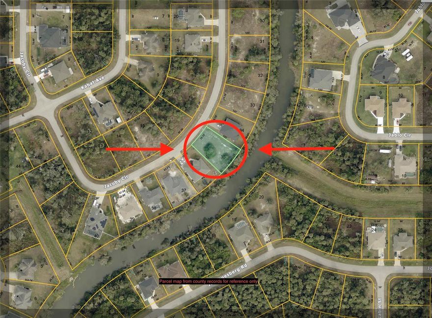 Buildable residential lot in a growing area of North Port. Located on a paved road with nearby homes already built, offering a great opportunity to build your home or invest while prices remain affordable. Property backs up to a drainage canal, providing added privacy and space behind the lot. Situated in Flood Zone X with no HOA, giving flexibility and fewer restrictions. Convenient access to shopping, dining, and major roadways.