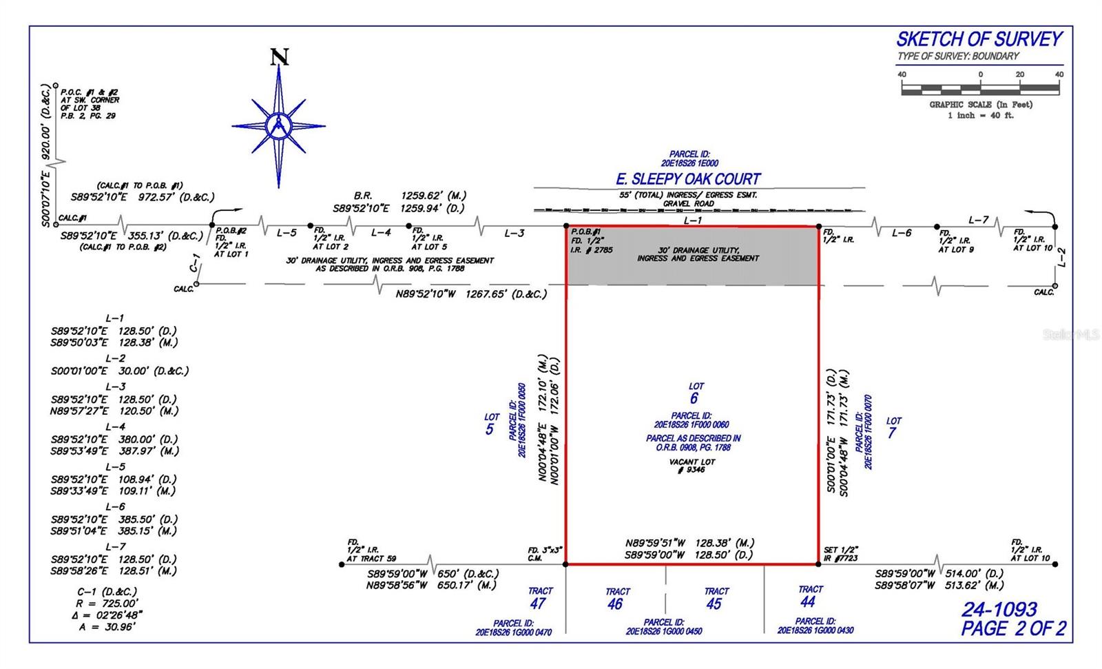 LAZY OAKS UNREC SUB - Land