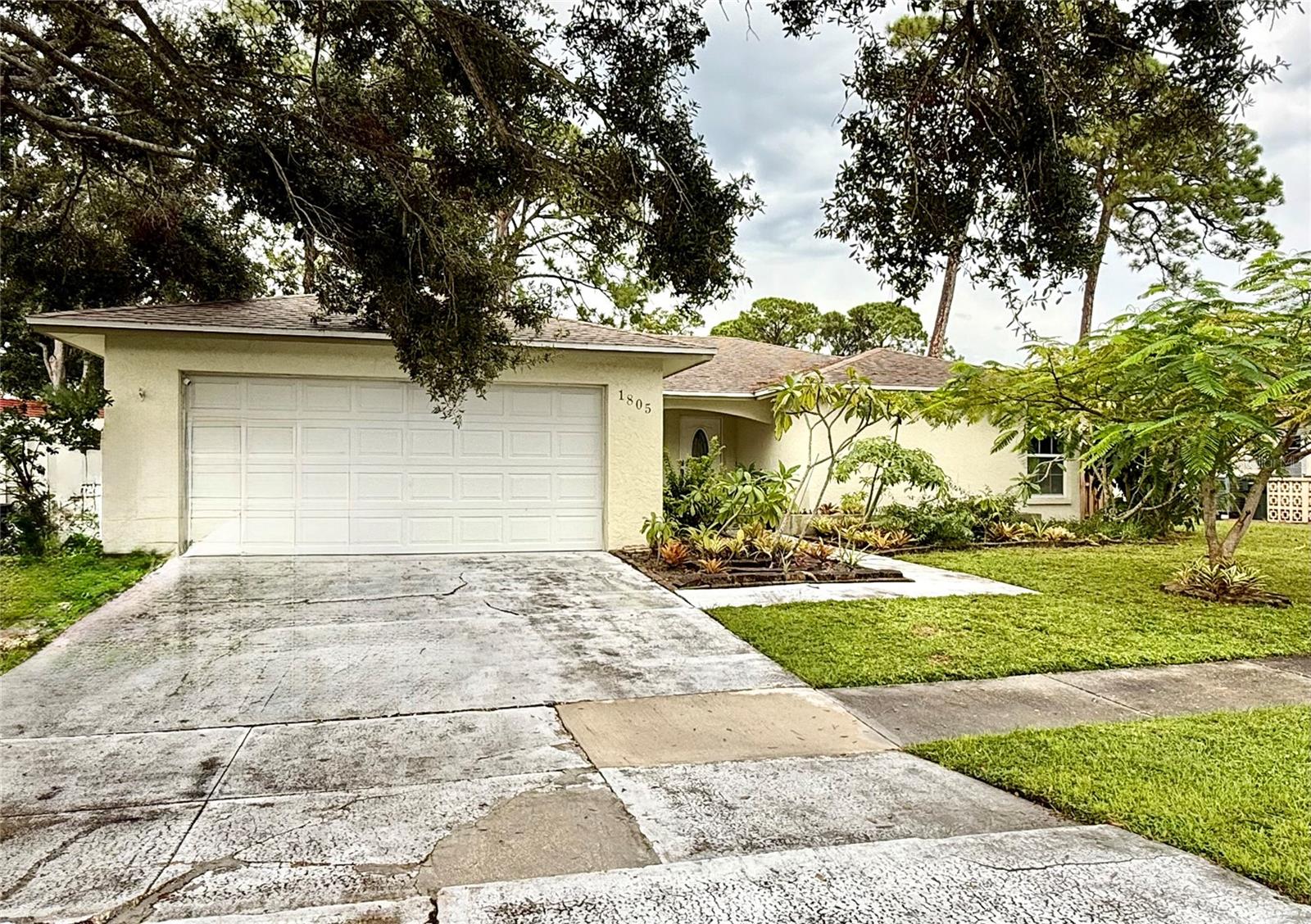 LOCATION, LOCATION, LOCATION, Low annual HOA, no CDD, and best of all, this charming Tamaron neighborhood home is not in a flood zone! In the Sarasota County School district with a motivated seller that has beautifully updated the home! Freshly painted throughout and filled with recent upgrades for peace of mind, including a brand-new refrigerator and microwave (2025) and both the AC and roof (2019). (See attached list) The fully fenced yard, completed in 2024, remained strong through Hurricane Milton—while the home only experienced a brief power blink. Step inside to a well-designed floor plan that offers both comfort and functionality. The eat-in kitchen and office/family area flow seamlessly together, while the spacious living and dining area provide additional space for gathering—both featuring lanai access. The backyard has room for a pool, garden and/or pet play area. The sellers have cherished this home and its wonderful neighbors but need to move back up north so now it’s ready for you to make it your own! Come enjoy peaceful strolls or bike rides in this neighborhood or on the adjacent Legacy Trail!