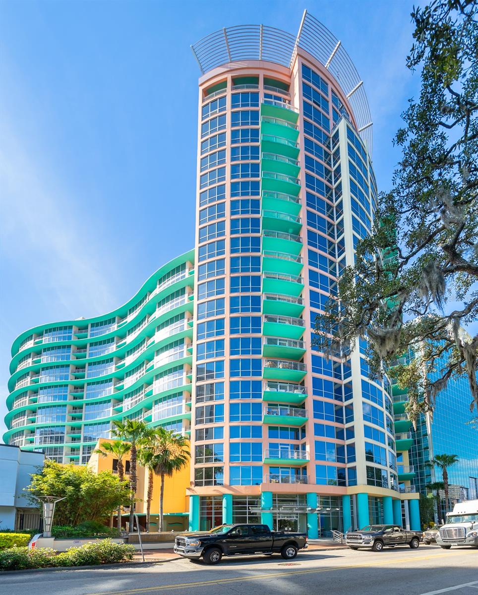 Stunning 2BR/2BA High-Rise with Direct Lake Eola Views – Prime Downtown Orlando Living. Experience unparalleled views and luxury living in this rarely available 2-bedroom, 2-bath residence perched on the 7th floor of The Waverly, one of Downtown Orlando’s most iconic high-rises. With over 1,200 sq ft of beautifully designed space this unit features floor-to-ceiling windows, marble floors, Venetian-Plaster walls and upgrades galore. This amazing condo offers breathtaking, unobstructed views of Lake Eola and the Orlando skyline from the living room, kitchen, and primary suite. Soaring ceilings and modern finishes create a spacious and elegant atmosphere, perfect for both relaxing and entertaining. Step outside and you’re just moments from Publix, Lake Eola, Kia Center, SunRail, and the Dr. Phillips Center—the very best of Downtown Orlando is truly at your doorstep. Building amenities include 24-hour front desk security, Resort-style pool deck, Two fully equipped fitness centers, Residents' lounge and more. Don’t miss your opportunity to live in one of Orlando’s most sought-after locations with views that are simply unmatched.