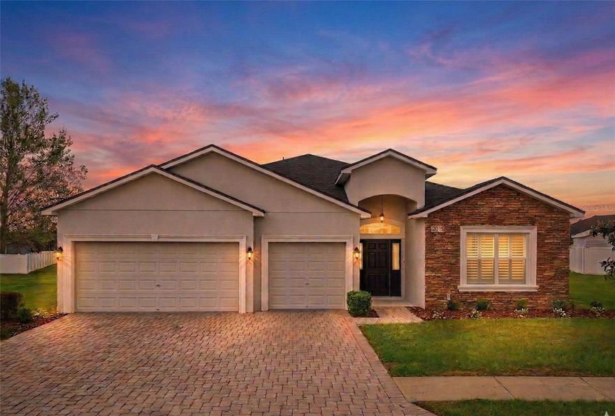 One or more photo(s) has been virtually staged. Welcome to a home that truly has it all—4 bedrooms PLUS a home office, a 3-car garage, and set on an oversized .35-acre lot in a gated community—offering the space, privacy, and flexibility you’ve been looking for.

Step inside to find luxury plank vinyl flooring throughout, creating a stylish and seamless feel from room to room, along with a roof just 3 years young for added peace of mind.

A welcoming foyer greets your guests and opens into bright, open living spaces designed for both everyday living and entertaining. The dining room is ready for holiday gatherings and special moments, while the living room flows effortlessly to the extended screened lanai, blending indoor and outdoor living.

The open kitchen features plenty of counter space, a pantry, and connects perfectly to the family room—making it easy to stay connected whether you’re hosting or relaxing.

The thoughtfully designed 3-way split bedroom layout gives everyone their own space. The primary suite offers a spacious bedroom, a bath with garden tub, separate shower, dual sinks, and a walk-in closet. Toward the back of the home, a private bedroom and full bath create the perfect guest or in-law space, while two additional bedrooms share another full bath. The home office at the front of the home is ideal for working from home or a quiet retreat.

Outside, you have room to spread out on your .35-acre lot along with the comfort of your screened lanai—perfect for relaxing mornings or evenings.

Enjoy the charm of Bartow living in a gated community with a nearby neighborhood park/playground, offering a more peaceful, spacious setting while remaining conveniently close to shopping, dining, and everyday essentials, with easy access to Lakeland and major roadways.
This one checks all the boxes—come see it today!