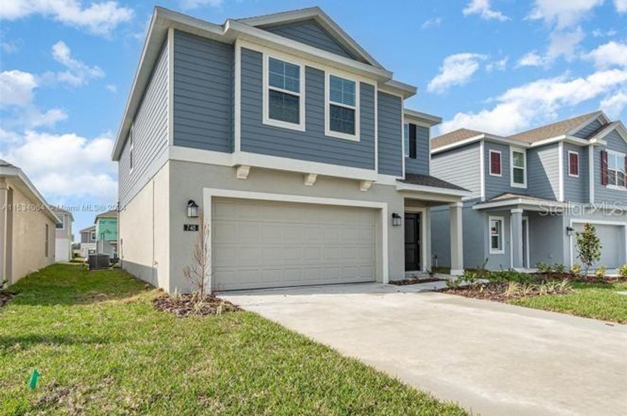 Welcome to this beautiful tranquil home. Prime Location, Beautiful Community many amenities. Highly sought Peace Creek Reserve Community in Winter Haven.  Modern Living in today's busy world. High end kitchen, Many architectural features sets this home off from others. Upgraded bathrooms. Very large space for family gatherings. Large bedrooms. Plenty of storage. Two car garage. Credit Score Required 620. Easy to Show