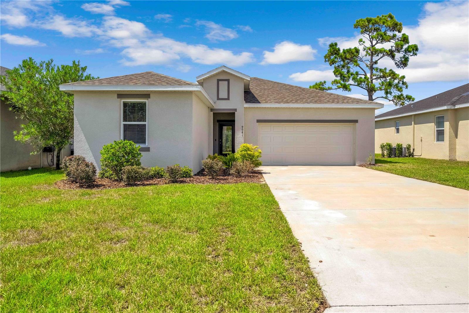 One or more photo(s) has been virtually staged. Ready for Immediate Occupancy! Seller is offering $5,000 to be used toward the buyer’s closing costs and prepaids, or applied toward the first year of HOA dues! This brand-new 3-bedroom, 2-bathroom home with a 2-car garage offers 1,550 sq ft of living space (2,069 total) and is located in the highly sought-after gated community of GlenLakes Country Club! Step inside and be welcomed by a spacious, open layout ideal for modern living.
The kitchen boasts rich wood cabinetry, granite countertops, stainless steel appliances, a breakfast bar that seats three, LED lighting, and beautiful, easy-to-maintain flooring that runs throughout the entire home. The bright and airy living room includes sliding glass doors that open to the backyard.
Enjoy the convenience of an indoor laundry room, complete with washer and dryer. The generous primary suite features a walk-in closet and a private bath with dual sinks, a tub/shower combo, wood vanity, and sleek LED lighting. Two additional bedrooms are located near the guest bath, which includes granite counters, tile-surround tub/shower combo, and matching cabinetry.
This home is nestled within GlenLakes, home to a stunning 18-hole championship golf course and a vibrant clubhouse offering a full-service restaurant and the popular 19th Hole Grill & Bar. Gated community with 24/7 security for peace of mind. Conveniently located near major shopping centers, restaurants, and everyday essentials.
Drive your golf cart to the many amenities: fitness center, tennis and pickleball courts, lakeside pool and spa, game and card rooms, billiards, library, yoga studio, dog park, playground, and Veterans Memorial. With over 100 clubs and social groups to join, there’s always something to enjoy!
Located just 1 hour from Tampa, and close to beaches, Pine Island sunsets, boating, fishing, kayaking, and more. HOA dues include cable and internet for added value and convenience!