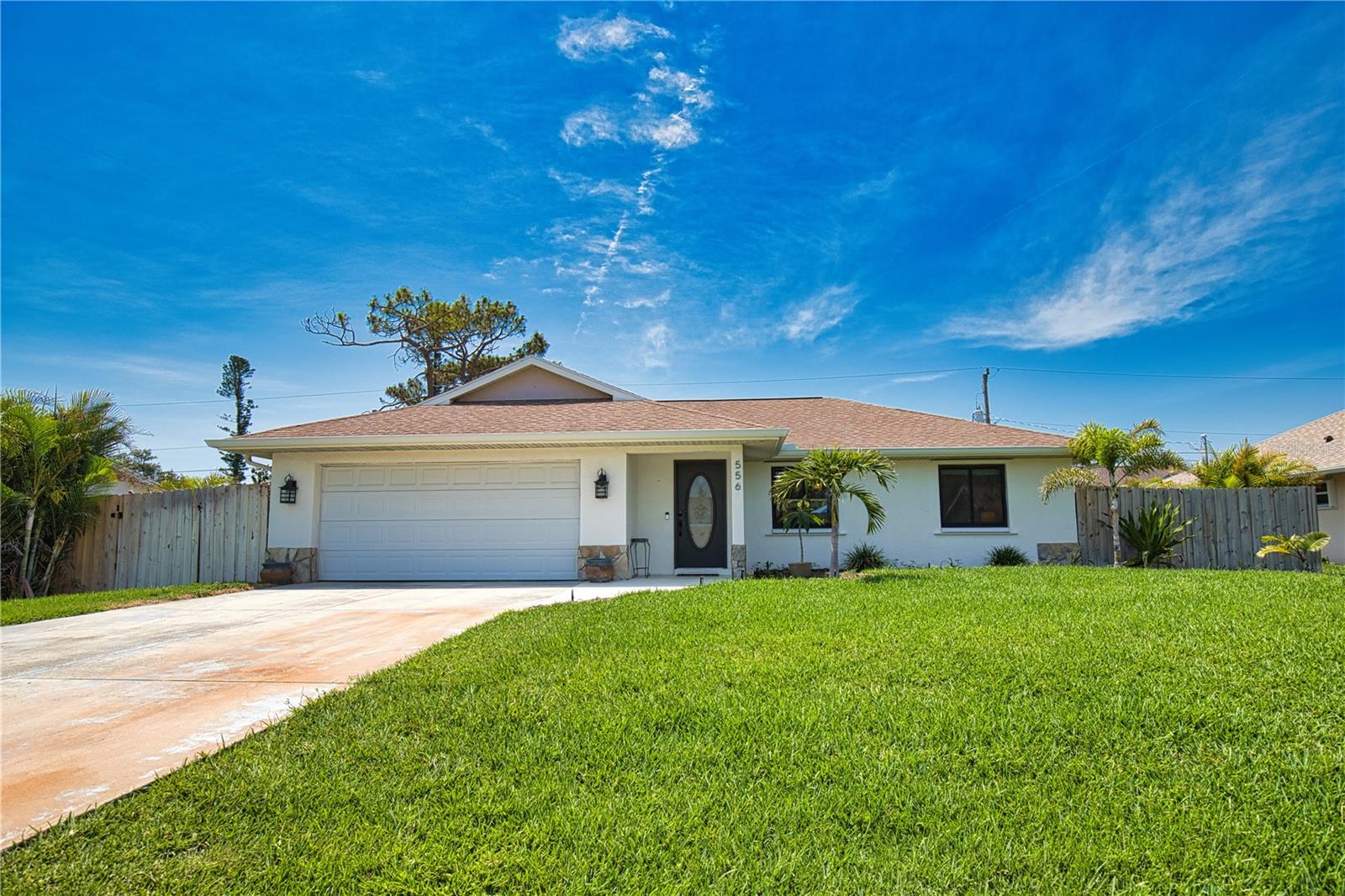 Florida Living at its best with a location near the desirable Shamrock Park and South Venice Ferry & Boat launch. Just minutes from shopping, dining, and the charming Island of Venice, and less than three miles from the beach.
Optional Furnished or Unfurnished, this beautiful 2 Bedroom 2 Bathroom Heated Pool Home is just under 1200 square feet of living space. A comfortable split floor plan providing tray ceilings in the living room that's light and bright and opens to a fully equipped kitchen with granite countertops and plenty of cabinets for storage space. Step out onto the covered lanai, where you'll find a heated pool with a sun deck and a private fenced-in yard. The Master Bedroom has plenty of space with dual closets and an ensuite Master Bathroom that features a walk-in shower and door with easy access to the covered lanai. The Guest Bedroom is nicely suited to the Guest Bathroom that features a tub and shower combination. Extras include: 2 Car Garage, a Washer and Dryer for Convenience, a Utility sink in the garage, and a fenced-in yard.
Utilities: Pool Maintenance, Water Softener Service, & Landscaping.
Pets: A Small Dog is Considered.