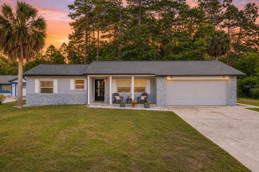 One or more photo(s) has been virtually staged. Move-in ready home for sale in Sanford, Florida with NO HOA and an oversized .41-acre lot. 
Welcome to 117 Crooked Pine Drive, a fully remodeled 3 bedroom, 2 bathroom single-story ranch home tucked away on a quiet cul-de-sac just minutes from Orlando Sanford International Airport, SR-417, major shopping centers, dining, and commuter routes. 
This updated Sanford home features modern flooring, renovated bathrooms, updated kitchen finishes with quartz countertops, an open-concept layout, full gutter system, fenced backyard, outdoor storage shed, and an oversized screened-in lanai with approximately 750 square feet of future enclosed living potential. 
Major upgrades include a 2022 roof, 2023 HVAC system, updated electrical panel, and 2026 water heater. 
This turnkey property offers modern comfort, privacy, convenience, and incredible future expansion potential in one of Sanford's most accessible locations.