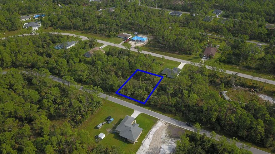 This lot boasts a prime location that is just a short drive away from beautiful beaches, waterfront dining, and endless outdoor recreation options. Whether you enjoy boating, fishing, golfing, or simply soaking up the Florida sun, this lot offers easy access to all the best that the area has to offer.

With its generous size of .23 acres, there's ample space to design and build your ideal home, complete with all the features and amenities that you desire. In addition, this lot is located in a friendly and welcoming community, making it the perfect place to raise a family or enjoy a peaceful retirement. You'll be surrounded by other beautiful homes, and the neighborhood is known for its safety and security.

Overall, this .23-acre vacant lot in Port Charlotte, Florida is a rare gem that presents an amazing opportunity to create the perfect home for you and your family. Don't miss out on this chance to own a slice of paradise in one of the most sought-after areas in the state!