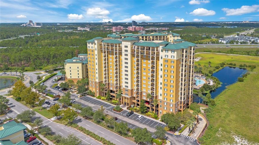Amazing resort style condo just minutes from Disney World. Welcome to Lake Buena Vista Resort Village and Spa. This prime 2br/2ba unit is located on the 9th floor. If you like vacationing in Orlando, and who doesn't, why pack into a small hotel room when you have your own spacious condo. The units feature a full kitchen with granite countertops, a large primary suite complete with a King size bed and walk in bath with separate shower and jacuzzi tub. The second bedroom has two full size beds and the living room has a sleeper sofa. The unit also has a washer dryer and separate storage closet. When you are not using it, let the onsite management company rent it out on a nightly or weekly basis, which enables you to cover all your expenses and make some money. In addition to the main pool with spas and a bar and grill. The resort also has other amenities that include a second smaller pool area, a full-service upscale spa-salon, an Irish pub, Pizza Hut Cafe express, game room and fitness center. You can take a free shuttle to all the area theme parks or walk across the parking lot to the LBV Factory Outlet Mall with major brand name stores.