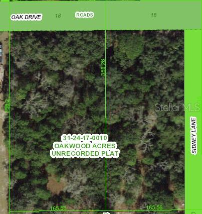 OAKWOOD ACRES UNREC - Land