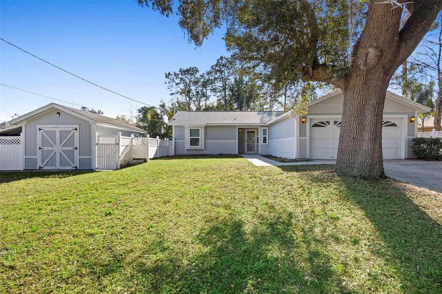 Welcome to this recently renovated home, set on an impressive quarter-acre lot. Whether you’re searching for your first home, an investment property, or a place to settle into for years to come, this home is an excellent fit. With upgrades throughout, including new windows, all that’s left to do is bring your furniture and move right in.
The open-plan living and kitchen areas feature stylish flooring, granite countertops, and stainless steel appliances that come together beautifully. The living space overlooks the expansive backyard, with sliding patio doors that invite natural light and seamlessly connect indoor and outdoor living.
The split-bedroom layout offers privacy, with the primary suite on one side complete with its own bathroom and walk-in closet, while the two additional bedrooms and full bathroom are located on the opposite side of the home.
Step outside and you’ll find endless possibilities. There’s plenty of space to add a pool, create play areas, or design the outdoor setup you’ve always wanted. A large shed provides ample storage and could even be converted into a potential office or workspace.
Don’t miss the opportunity to own this lovely property, conveniently located near major shopping, dining, and highways.