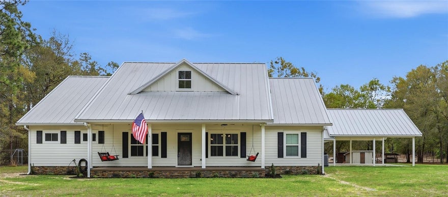 Enjoy peaceful country living on 10.01 private acres in Columbia County! This spacious 3-bedroom, 2-bath home plus a dedicated office offers 2,215 H/C square feet with a comfortable layout perfect for both everyday living and working from home.
 2 Car Carport with additional storage above. Approximately 7-8 Acres of Planted Pines for future Income.
Surrounded by nature, the property provides excellent privacy and abundant wildlife, making it ideal for those who appreciate quiet rural living. The land offers plenty of room for gardening, recreation, animals, or simply enjoying the outdoors.
A Large 40 X 60 pole barn provides excellent space for equipment storage, hobbies, or workshop use. With acreage and natural surroundings, this property combines functionality with the beauty of North Florida countryside living.
Whether you’re looking for a private homestead, hobby farm potential, or a peaceful retreat, this property offers the space and freedom to make it your own. Short drive to Gainesville and Lake City. Also only approximately 5 miles to Rum Island Springs & the Santa Fe River Boat Ramp.  Call today for a Tour of this beautiful home.