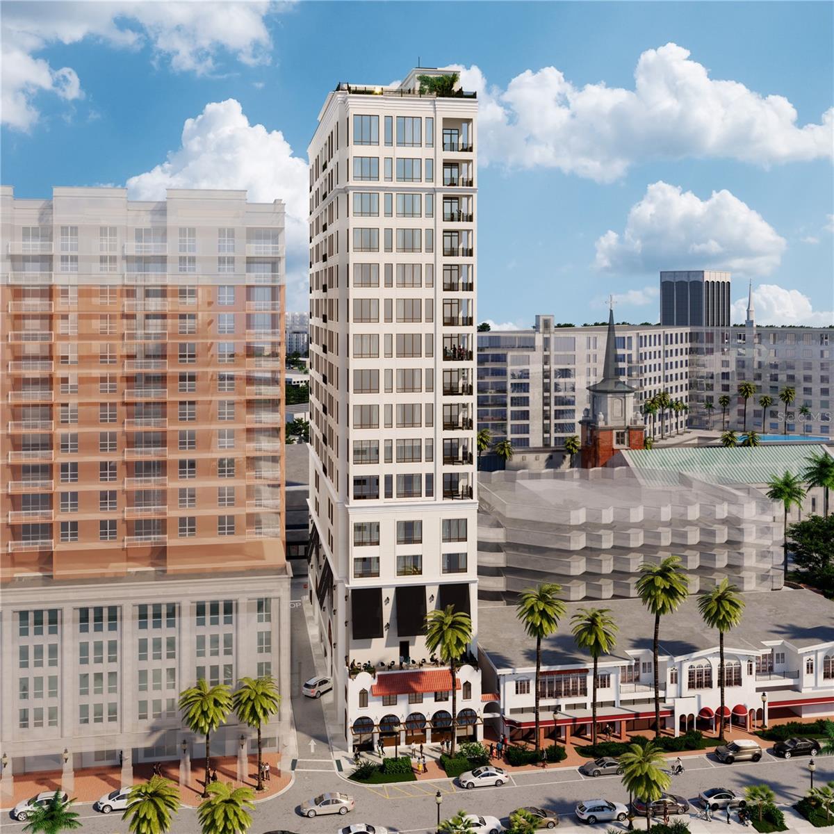 One or more photo(s) has been virtually staged. Pre-Construction. To be built. Rare new pre-construction intimate boutique 18 story condo tower located in the charming historic Sarasota. Tucked amongst the most coveted galleries, restaurants, shops, theaters and the Marina which makes the 39 private residences at The DeMarcay one of the best locations for walkability. The reinvention of the names sake 1922 hotel artfully pays homage to its history while claiming its future with expansive new construction and modern homes. Buyer will select from Luxe designer finishes to make the home their own. Interiors include custom Italian Cabinetry, Miele appliances, gas cooking, quartz counters, spa like baths, large windows and balconies with every home. Offering a city and or a water view! One of the few roof top pools in Sarasota provides the bay, sky and city coupled with a state of the art outdoor kitchen and two terraces and a fitness center. Delivery is estimated to be in the summer of 2023. The pictures are of the artist renderings.