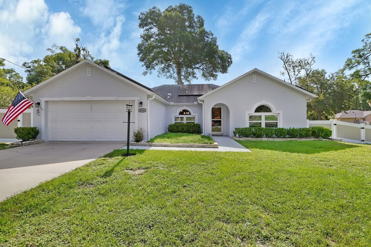 NO HOA! Welcome to this beautifully maintained and fully renovated home featuring over 1,800 sq. ft. of living space and a desirable split floor plan. Situated on a spacious ¼ acre corner lot, this home offers both comfort and style with thoughtful custom updates throughout.
As you enter, you’re greeted by a versatile office or sitting room that flows seamlessly into an open-concept living and dining area—perfect for entertaining. At the heart of the home is a stunning CHEF’S kitchen, with deep cabinets, pullouts, a built-in oven and microwave, stainless steel appliances, granite countertops, and a breakfast bar to enjoy conversations while preparing meals. Designed with both beauty and function in mind.
Enjoy luxury vinyl flooring throughout the home, complemented by ceramic tiles in the entryway, dining room, bathrooms, and laundry area.
You are going to love this primary suite, which boasts spacious His and Her custom designer walk-in closets and a spa-like primary bath complete with a custom-designed walk-in shower, and beautifully designed closets.
And if you think the inside is amazing, step out onto this deck and sitting area. Decks have been completely rebuilt and has composite decking, stairs step down into a fully vinyl fenced backyard, with 3 storage sheds for additional gardening and lawn equipment.
ROOF 2017, WINDOWS 2020, HOT WATER HEATER 2021, HVAC SYSTEM 2020, SOFT WATER SYSTEM 2023
SOLAR SYSTEM allows for low energy bills, $35.68 monthly
Don’t miss this rare opportunity to own a truly turnkey property with style, comfort, and functionality.