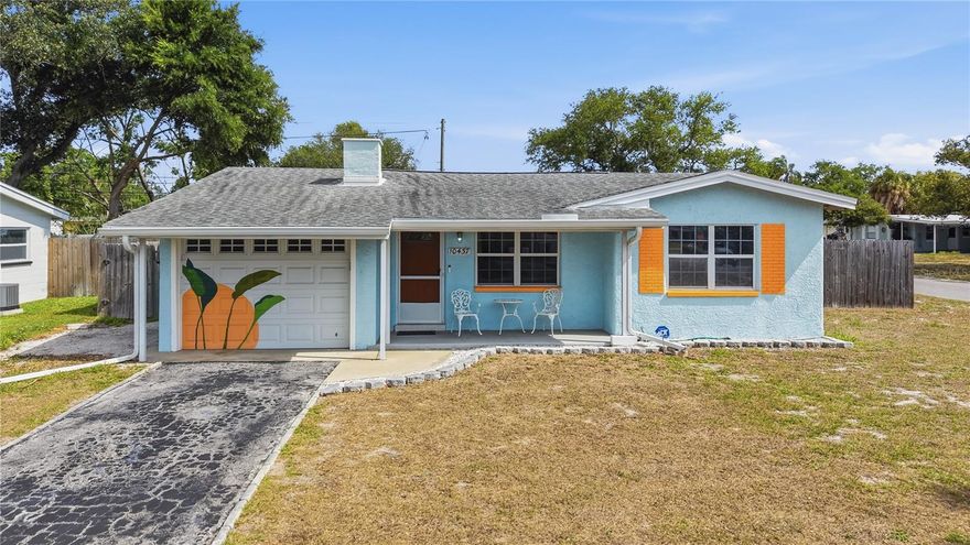 (Request the Airbnb link)Welcome to this rare opportunity to own a high-performing vacation rental or the perfect primary home just 5 minutes from the beach with your own private pool in the backyard. This charming 2-bedroom, 1.5-bathroom, 1-car garage home is being offered fully furnished and is truly move-in or rental ready. Situated on an oversized corner lot, this solid block home features timeless terrazzo flooring throughout, adding both character and easy maintenance. Located in Flood Zone X, no flood insurance is required offering added peace of mind and savings. Whether you're looking for a profitable Airbnb investment, second home, or your own slice of Florida living, this property checks all the boxes.