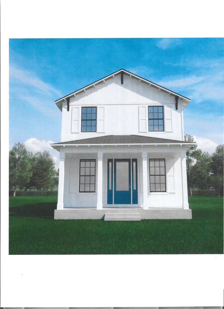 Pre-Construction. To be built. Welcome to the Wimberley, a thoughtfully designed two-story Colonial Revival style home located in the historic downtown Groveland. Offering 1598 sq. ft. of air-conditioned living space, and a total of 2,134 sq. ft., this 4 bedroom, 2 bath residence blends timeless architectural details with modern comfort. Showcasing signature board and batten siding, a charming front porch and a detached rear entry garage.
Inside, the open concept layout features title flooring throughout the main living areas and carpet in the bedrooms. The kitchen comes fully equipped with shaker style cabinets, granite countertops, Samsung stainless steel appliance package, and Moen plumbing fixtures for a polished look.
Energy efficient R-38 insulation keeps the home comfortable and energy efficient all year long.
Located just a short walk from downtown Groveland shops, restaurants, and parks - the best of small-town living!
Now available! Contact us today to learn more.