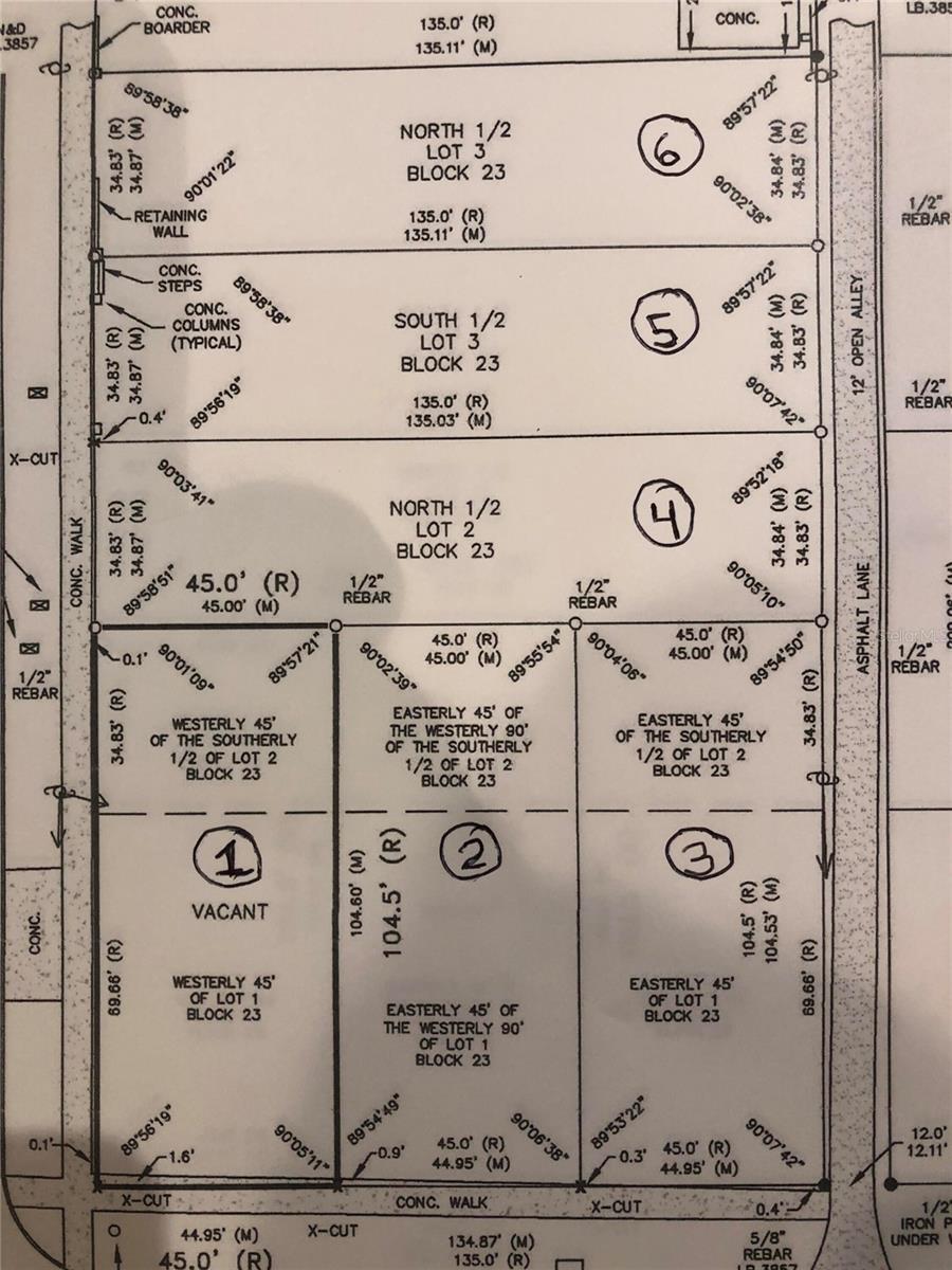 SRINGFELD SUB BLK 3, 5, 9, - Land