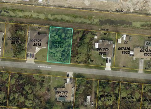 ABERNANT AVENUE LOT 19 NORTH PORT FL 34287