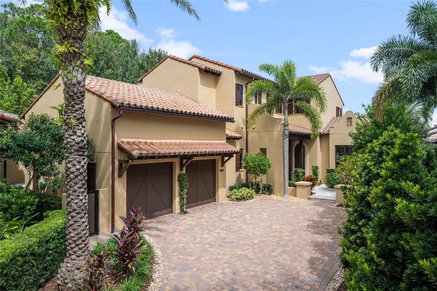 Welcome to 9811 Blaine Court, located in the Kimball Trace neighborhood at the exclusive Golden Oak community of Walt Disney World Resort. This stunning home offers a luxurious lifestyle with its impeccable design, exceptional details, and prime location. As you step through the front door, you'll be greeted by an open floor plan that seamlessly blends elegance and functionality. The spacious living area is bathed in natural light, thanks to the large sliding doors that frame the picturesque views of the pool and surrounding landscape. The high ceilings and meticulous attention to detail create an atmosphere of grandeur and sophistication. The heart of the home is the chef's kitchen, which is truly a culinary masterpiece. Equipped with top-of-the-line Wolf and Sub-Zero appliances, this kitchen is a dream come true for any cooking enthusiast. The primary bedroom suite features amazing conservation views and a spa bath with a steam shower. For those who love outdoor living, the backyard is a private oasis. Take a dip in the sparkling pool on hot summer days or relax in the shade of the covered lanai with its summer kitchen and gas fireplace. This residence also offers the convenience of a private elevator, providing easy access to both levels of the home, a huge airconditioned storage room, and an emergency generator. One of the most desirable aspects of this property is its idyllic location. Nestled against a backdrop of conservation, you'll enjoy privacy and tranquility in your own backyard. The lush greenery and natural surroundings create a serene ambiance while still being within minutes of the club, community pool, and fitness center. Whether you're looking to stay active, socialize with neighbors, or simply unwind, these amenities are just a stone's throw away. Don't miss the opportunity to own this exceptional residence.