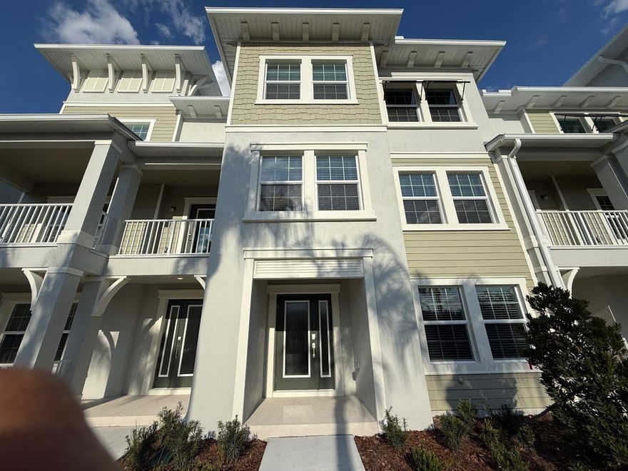 Brand New Luxury Townhome Move-In Ready at The Townes at Arbors at Wiregrass

Discover modern living in this brand-new, three-story luxury townhome located in the heart of Wesley Chapel's Estancia Master-Planned Community.

3 Stories | 4 Bedrooms | 3.5 Bathrooms | 2-Car Garage

First Floor: Private secondary bedroom or office space with full bath ideal for guests or working from home.

Second Floor: Open-concept design with a spacious living room, modern kitchen, and dining area perfect for entertaining.

Third Floor: Features three bedrooms, including a luxurious owner's suite with a private ensuite bath and walk-in closet.

Located in The Townes at Arbors at Wiregrass, this home offers easy access to top-rated schools, Wiregrass Mall, Tampa Premium Outlets, restaurants, and major hospitals.

Enjoy low-maintenance living in one of Wesley Chapel's most desirable communities where convenience meets luxury.

 Prime Location Top Schools Turnkey Ready